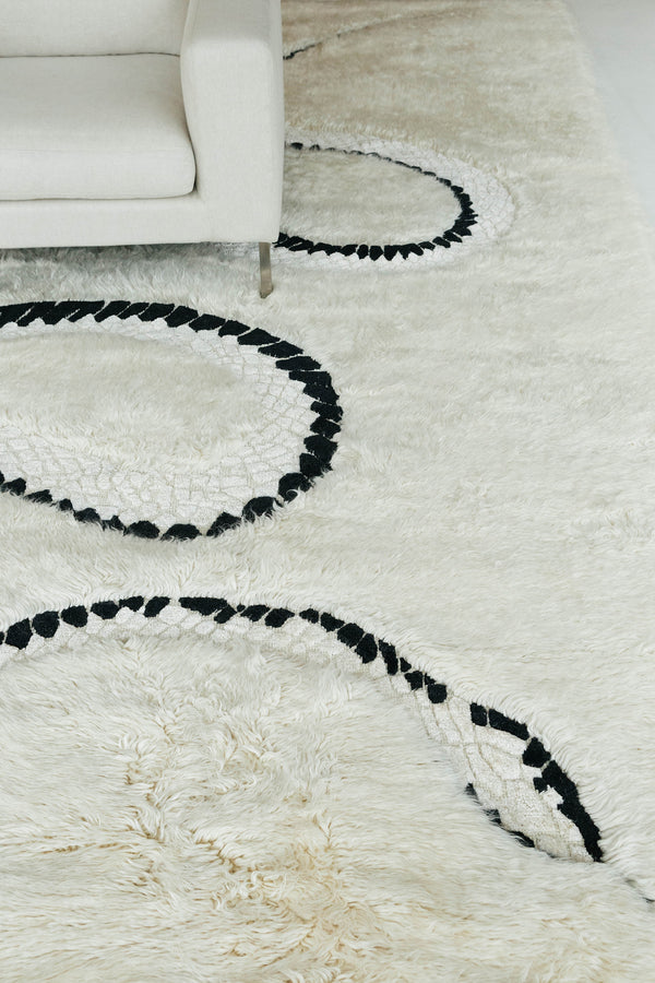 Year of the Snake by Liesel Plambeck - close-up of weave texture and pile [#2]