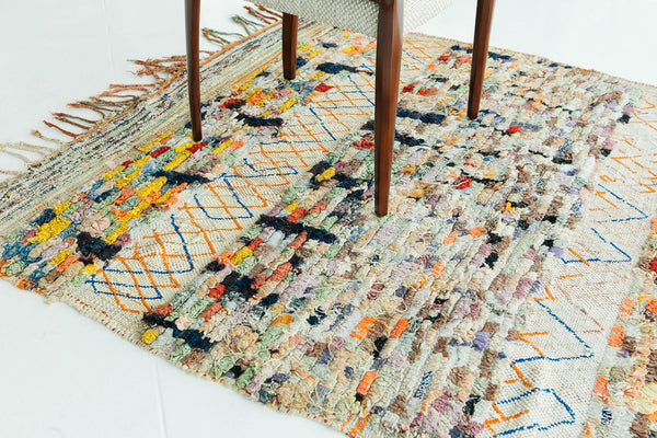 Modern Rug Image 12713 Vintage Moroccan Azilal Tribe Rug