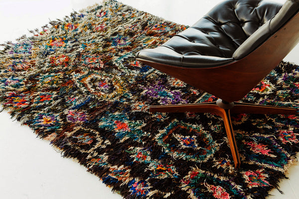 Modern Rug Image 12723 Vintage Moroccan Azilal Tribe Rug