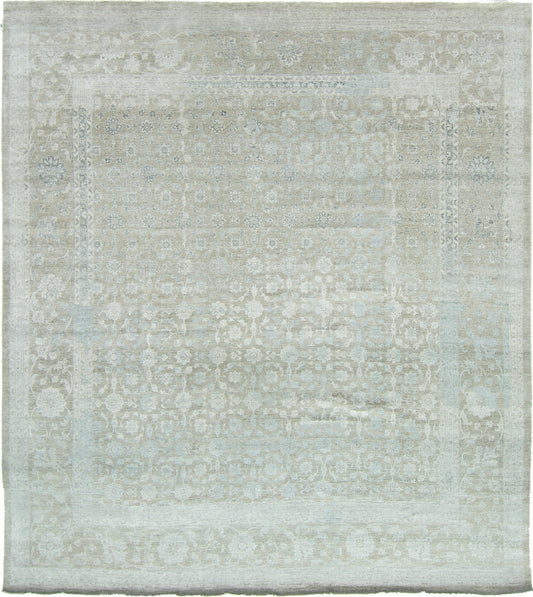 Tabriz Revival Bamboo Silk Rug