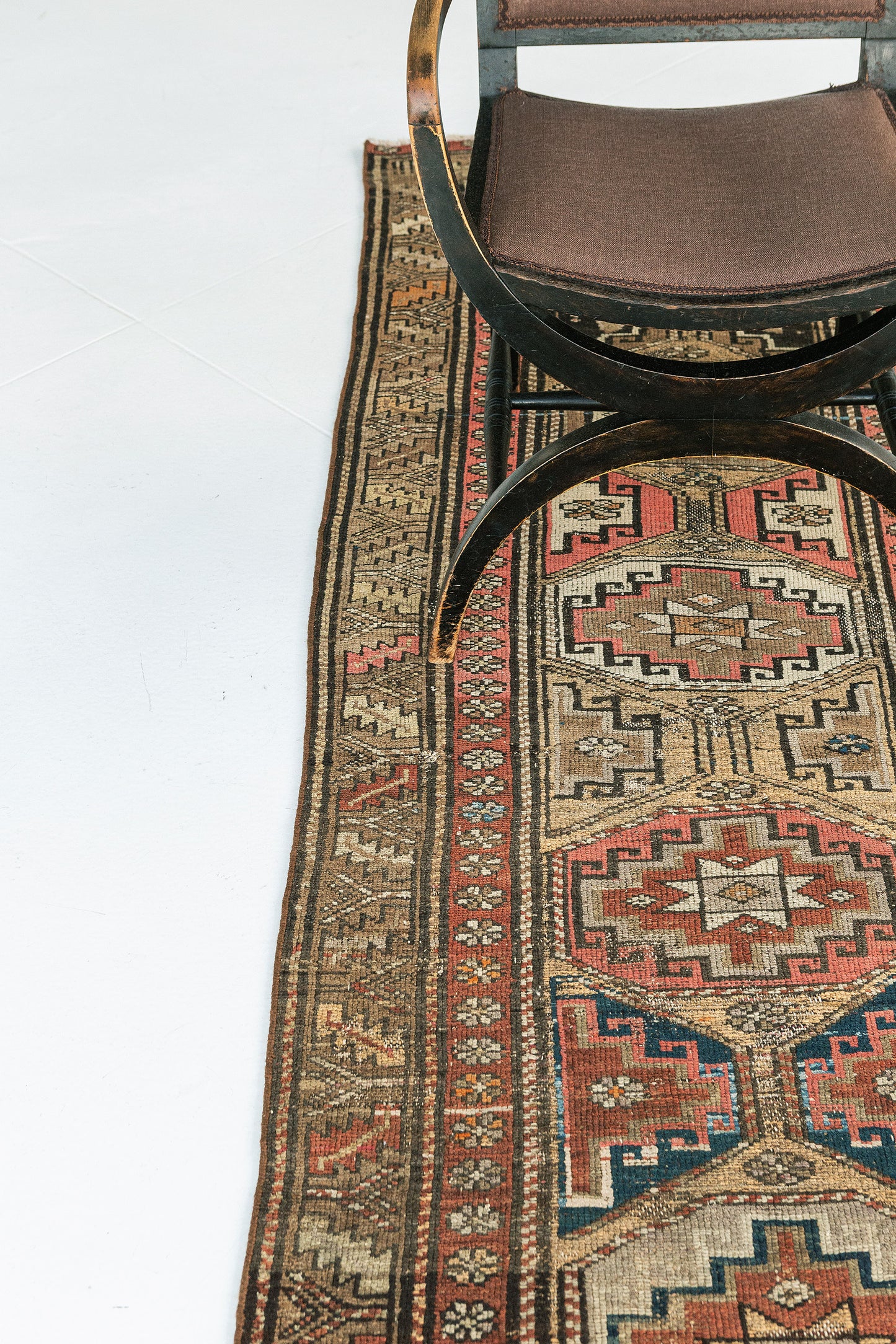 Persian Rug 827 Antique Persian Kordestan Runner 28438