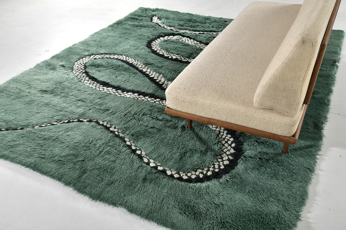 Modern Rug Image 14007 Year of the Snake by Liesel Plambeck