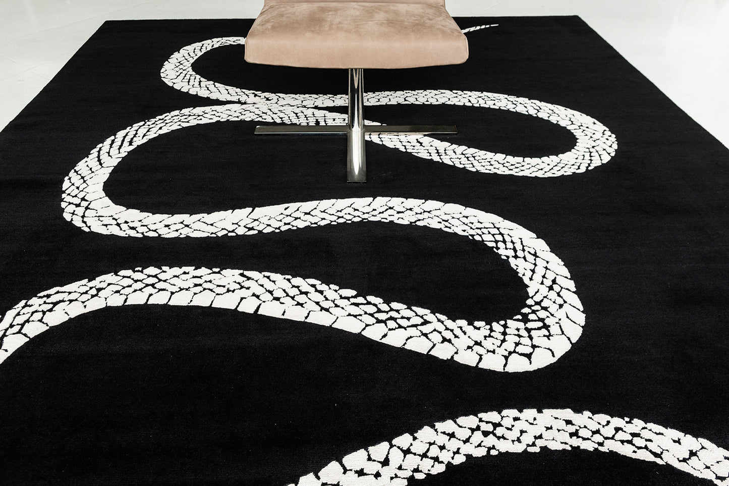 Modern Rug Image 14002 Year of the Snake by Liesel Plambeck