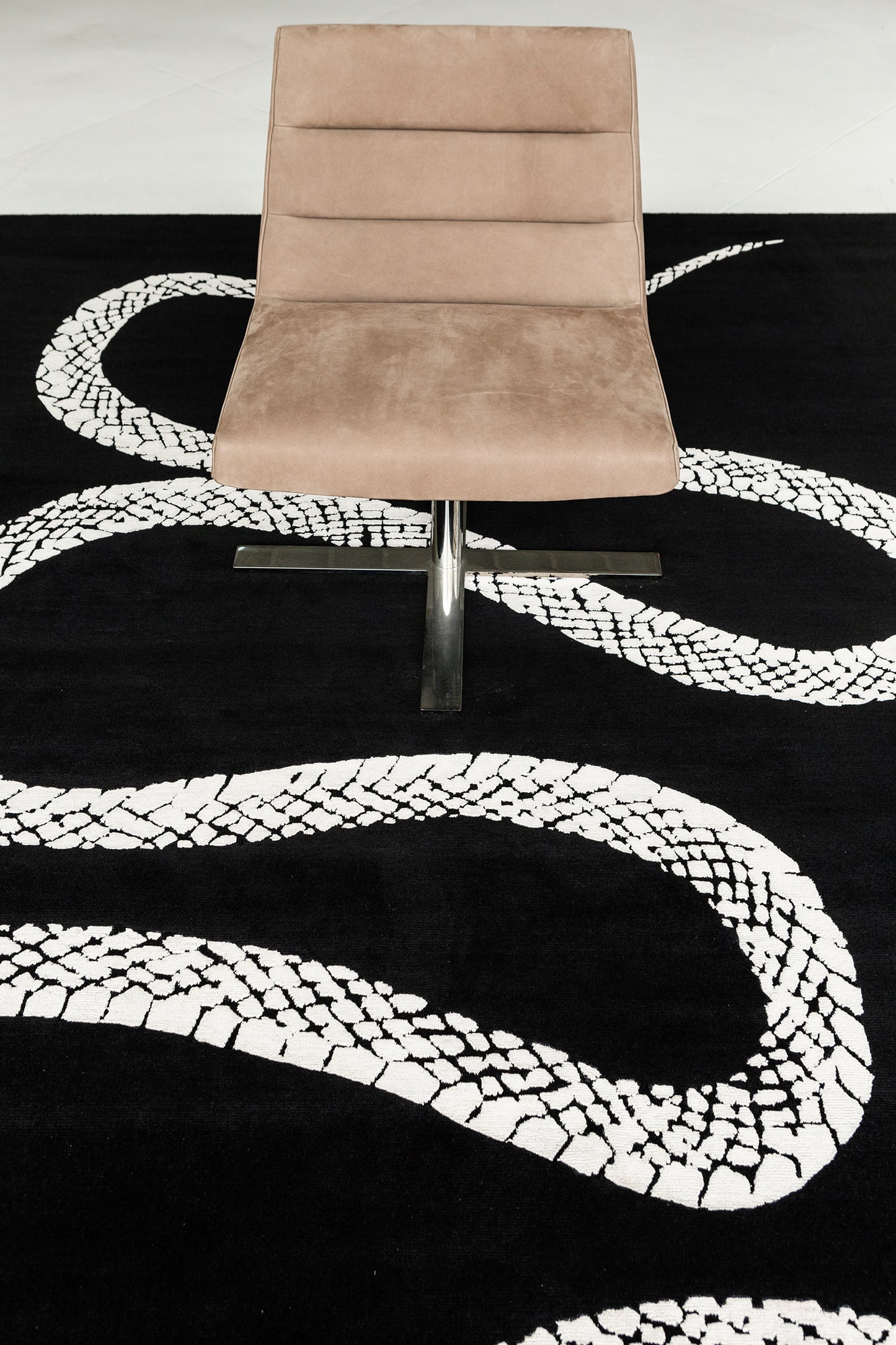 Modern Rug Image 13996 Year of the Snake by Liesel Plambeck