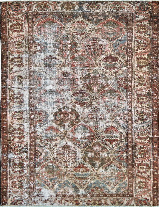 Persian Rug 3227 Vintage Persian Bakhtiari 29238