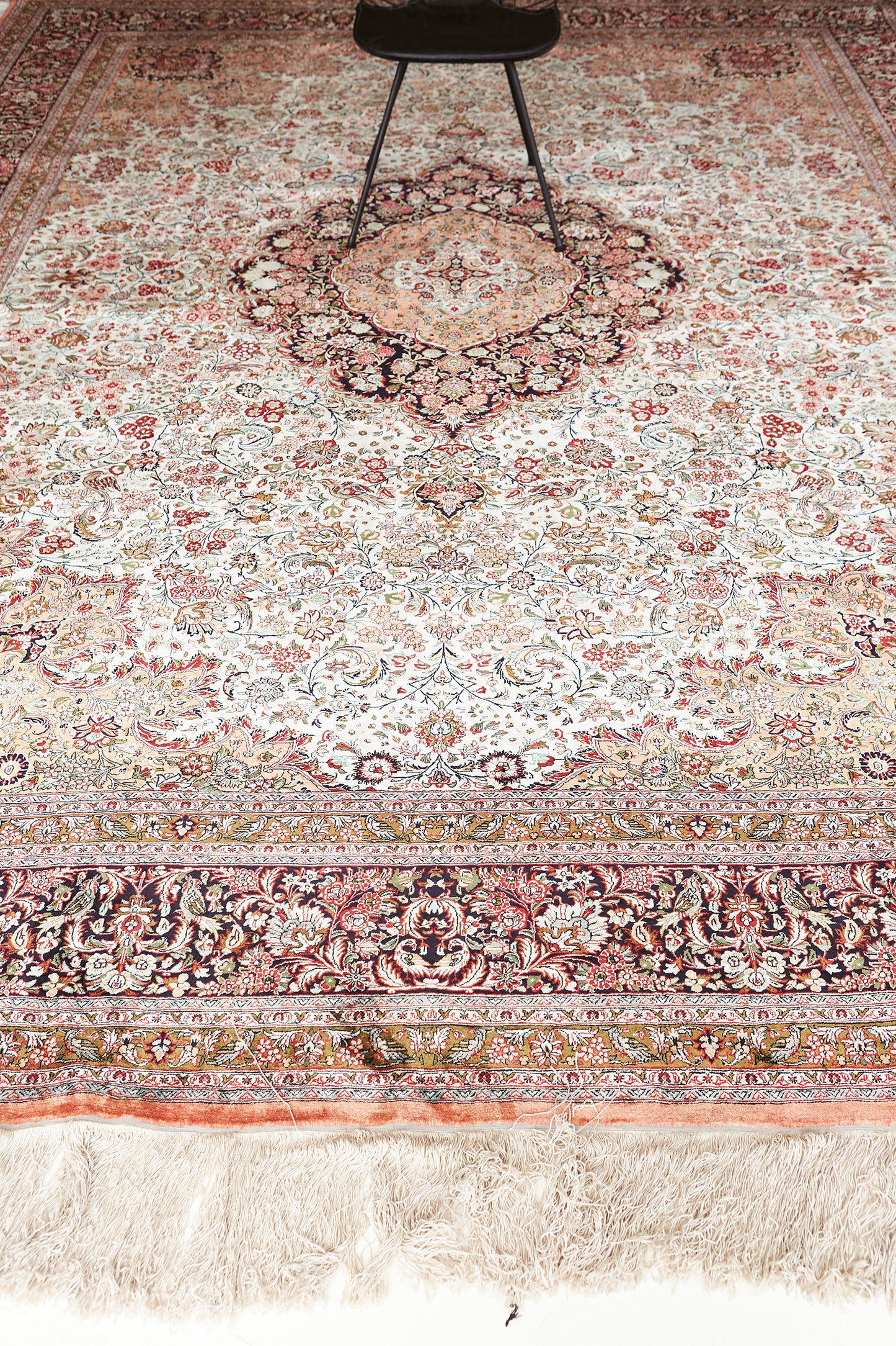 Persian Rug 3053 Persian Qum Silk Rug 29247