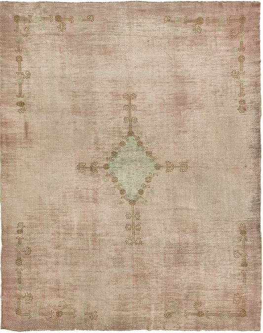 Antique Turkish Oushak Circa 1920