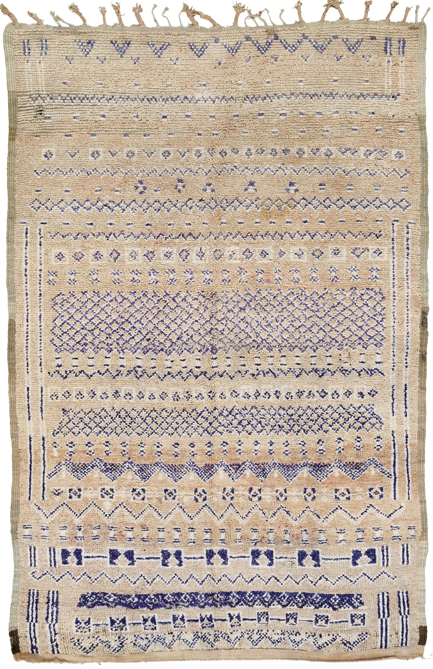 Vintage Moroccan Beni M'Guild Rug