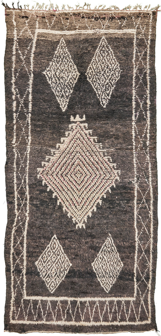 Modern Rug Image 12886 Vintage Moroccan Beni M'Guild Tribe Rug