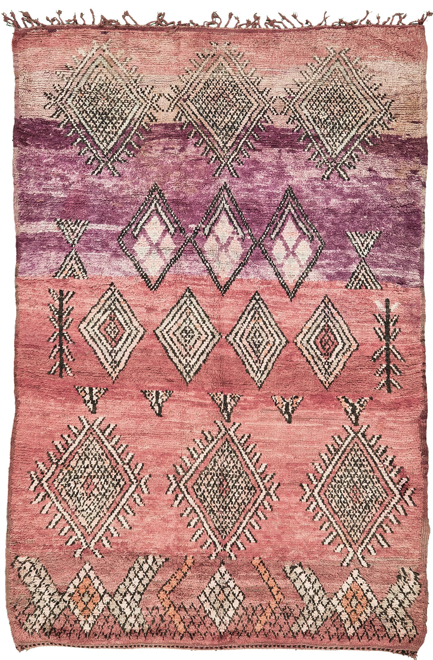 Modern Rug Image 12891 Vintage Moroccan Beni M'Guild Tribe Rug