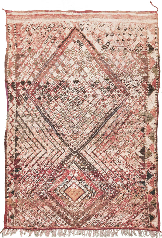 Modern Rug Image 12881 Vintage Moroccan Beni M'Guild Tribe Rug