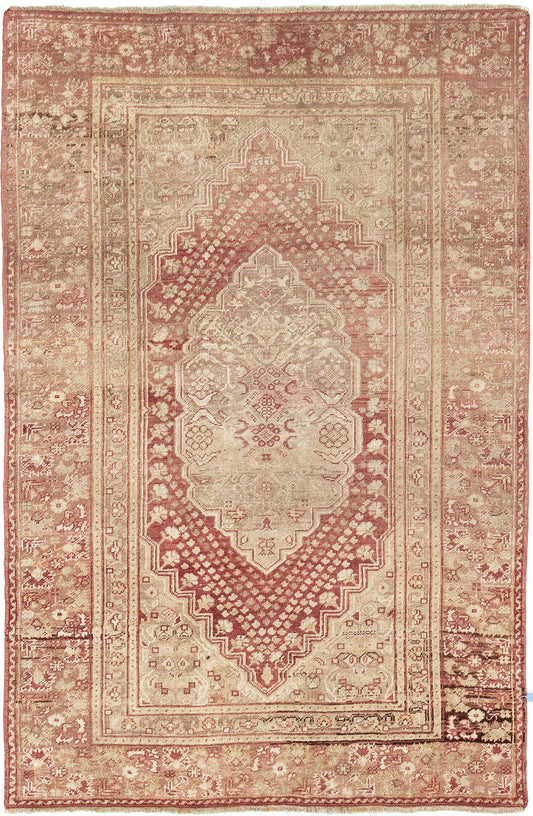 Vintage Turkish Anatolian Milas Rug