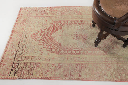 Vintage Turkish Anatolian Milas Rug