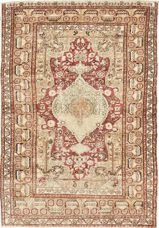 Vintage Turkish Anatolian Brunguz Rug