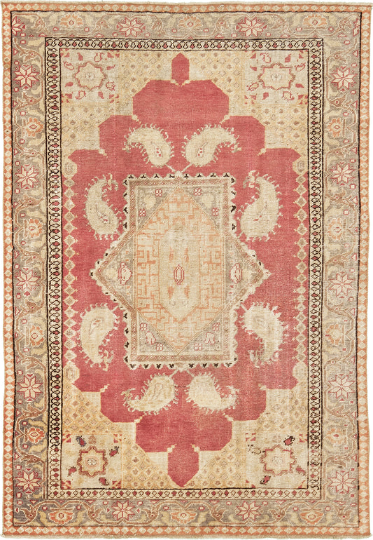 Vintage Turkish Anatolian Brunguz Rug