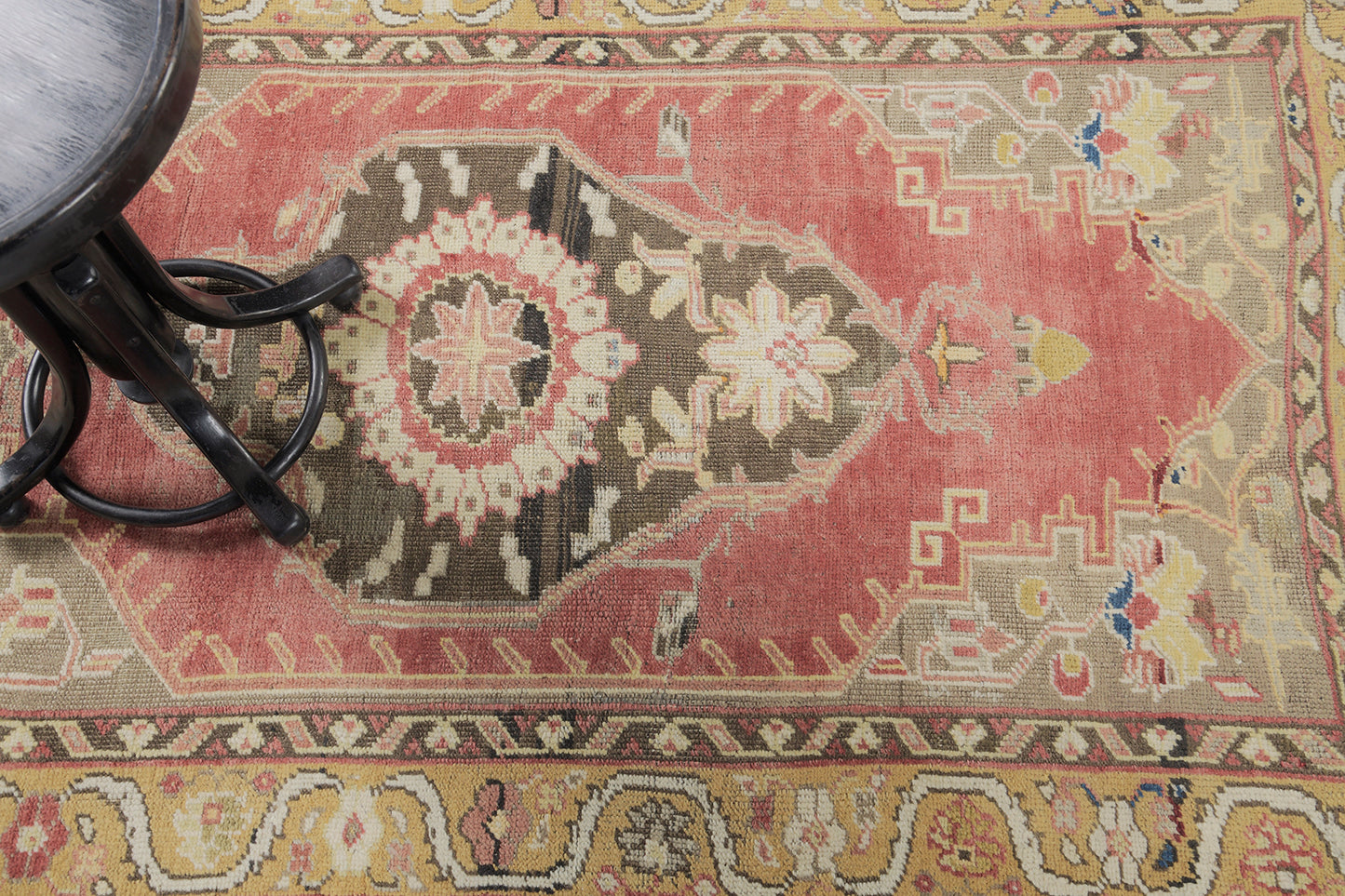 Vintage Turkish Anatolian Maden Rug