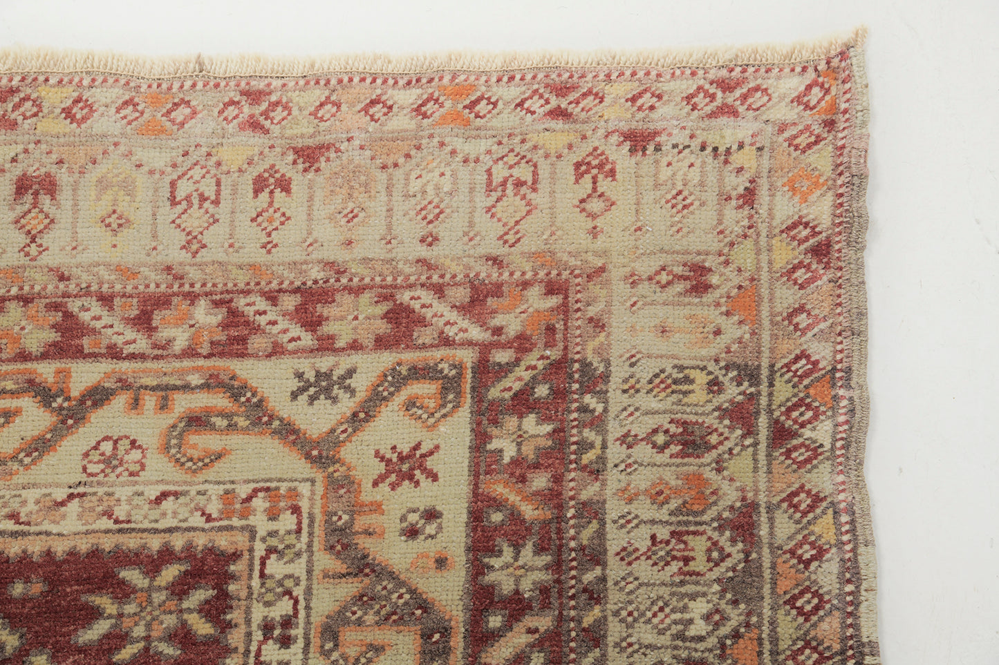 Vintage Turkish Anatolian Brunguz Rug