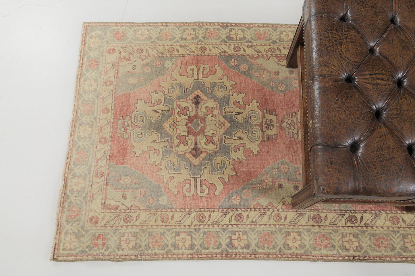 Vintage Turkish Anatolian Brunguz Rug