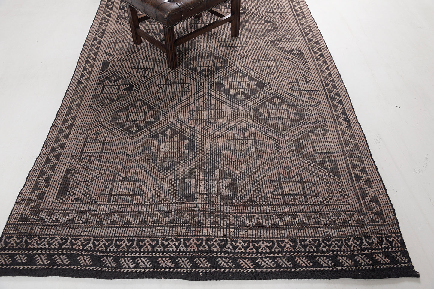 Vintage Turkish Anatolian Jejim Kilim