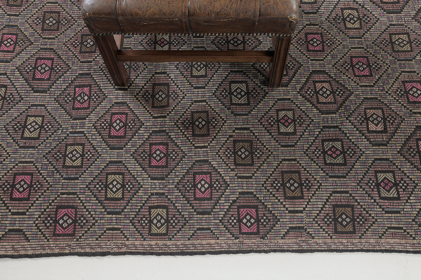 Vintage Turkish Anatolian Jejim Kilim