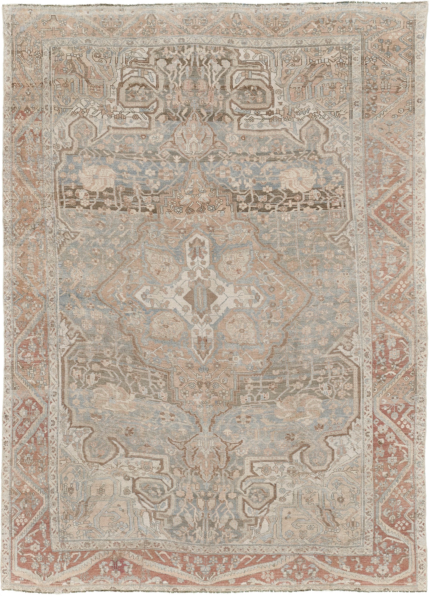 Antique Persian Bakhtiar Rug 29531