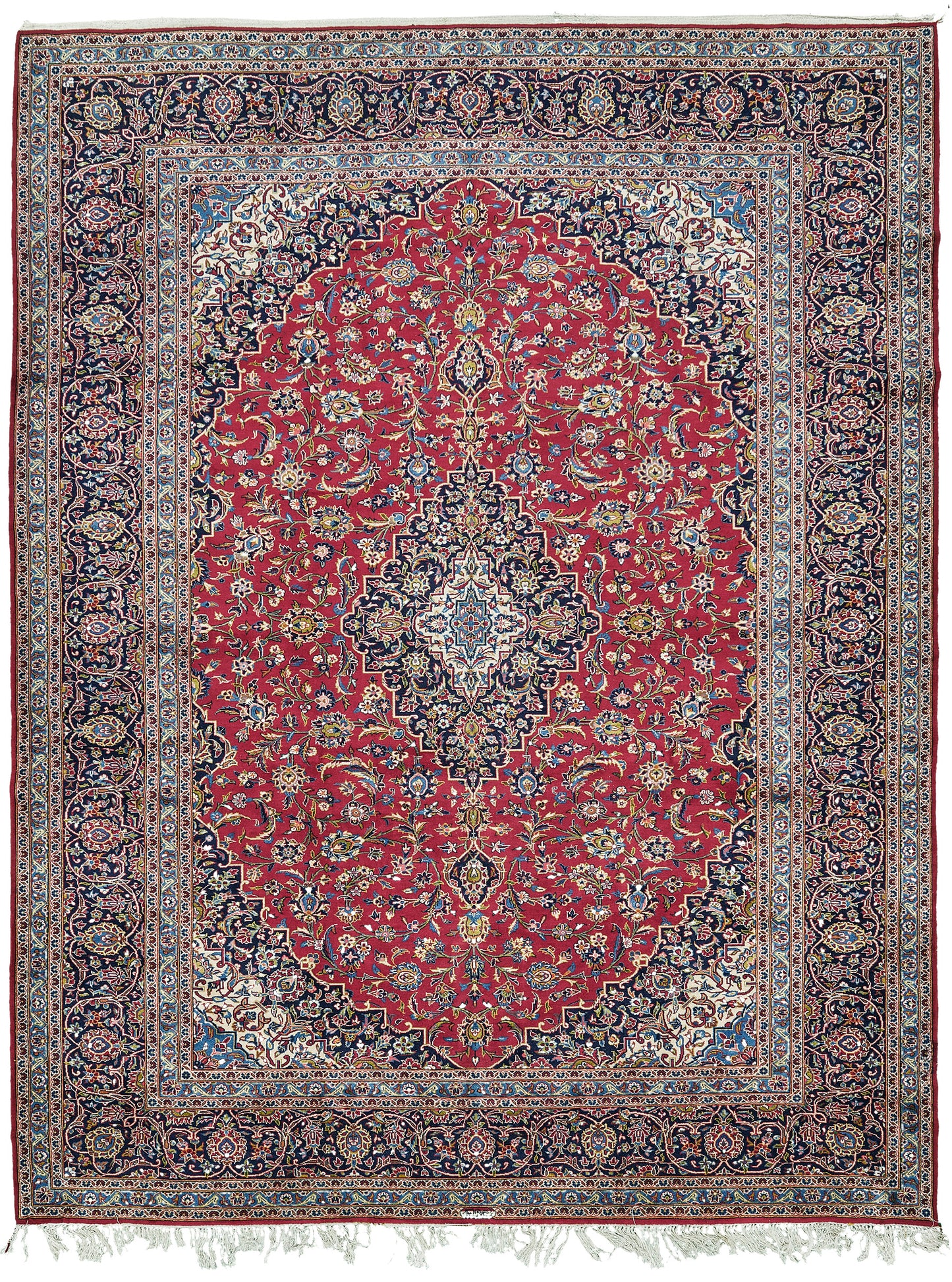 Vintage Persian Kashan 29778