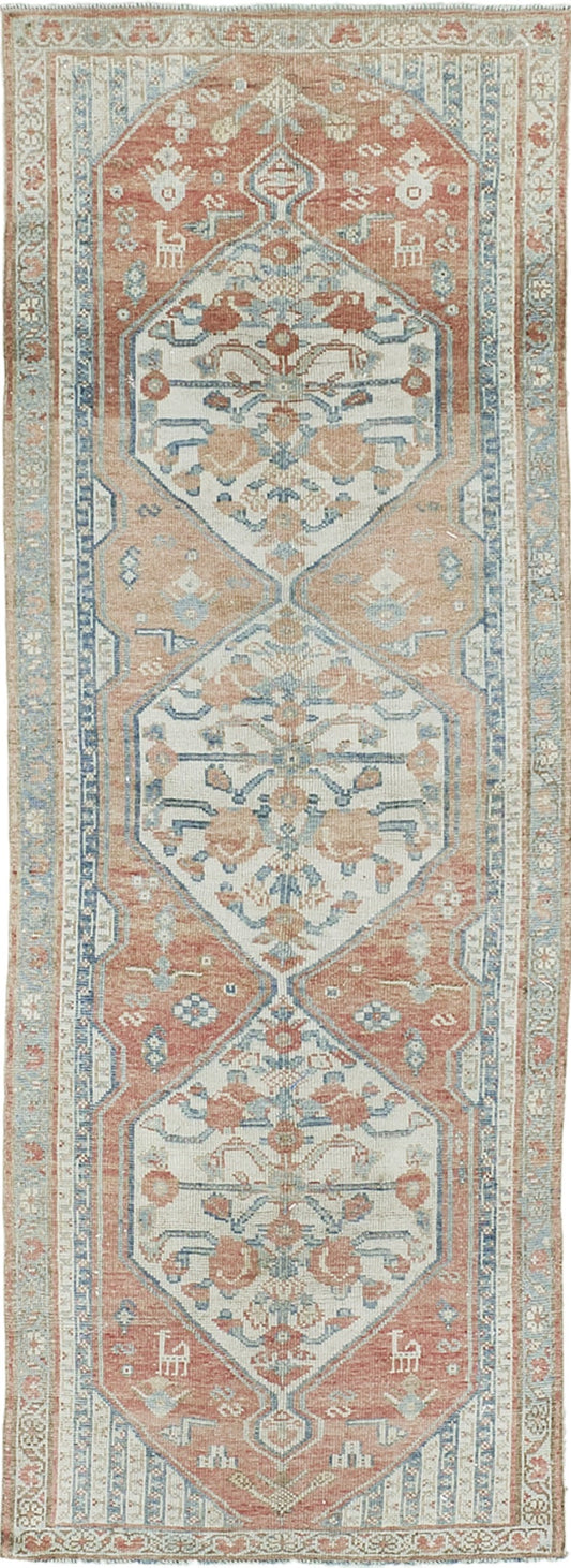 Persian Rug 3948 Vintage Persian Malayer 29783