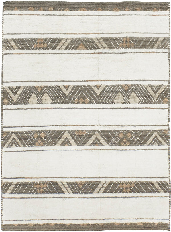 Sufian, Nomad Collection, Ivory Taupe - one-of-a-kind handmade area rug