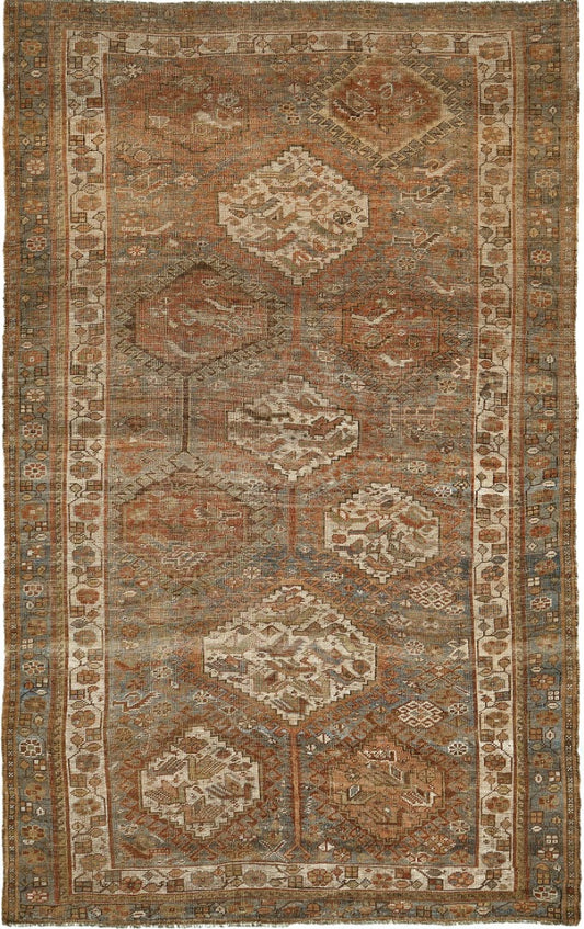 Persian Rug 1969 Antique Persian Shiraz 30006