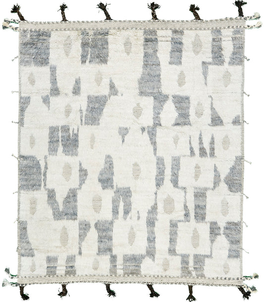 Modern Rug Image 4101 Fengfeng, Haute Bohemian