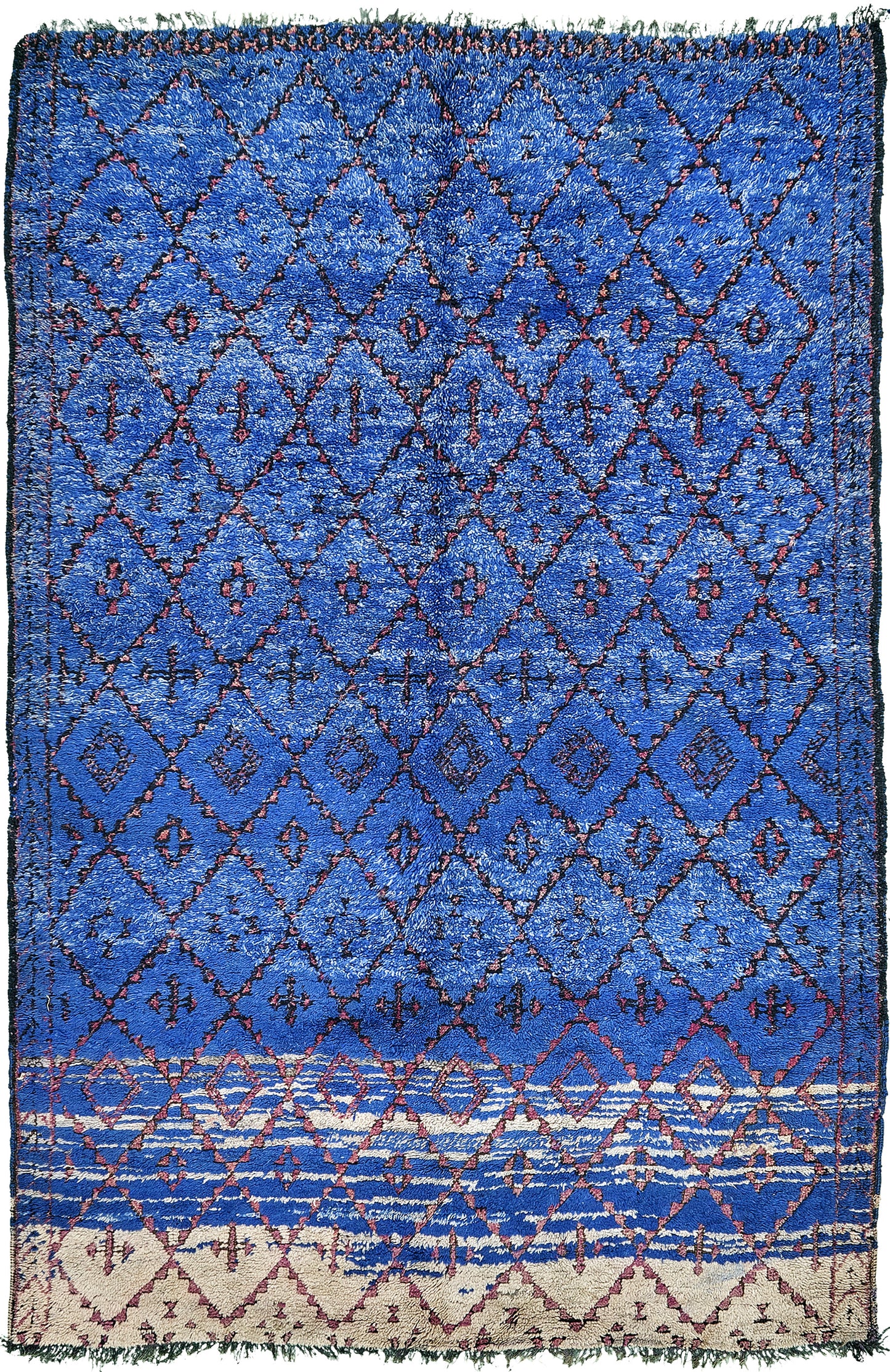 Modern Rug Image 12930 Vintage Moroccan Beni M'Guild Tribe Rug