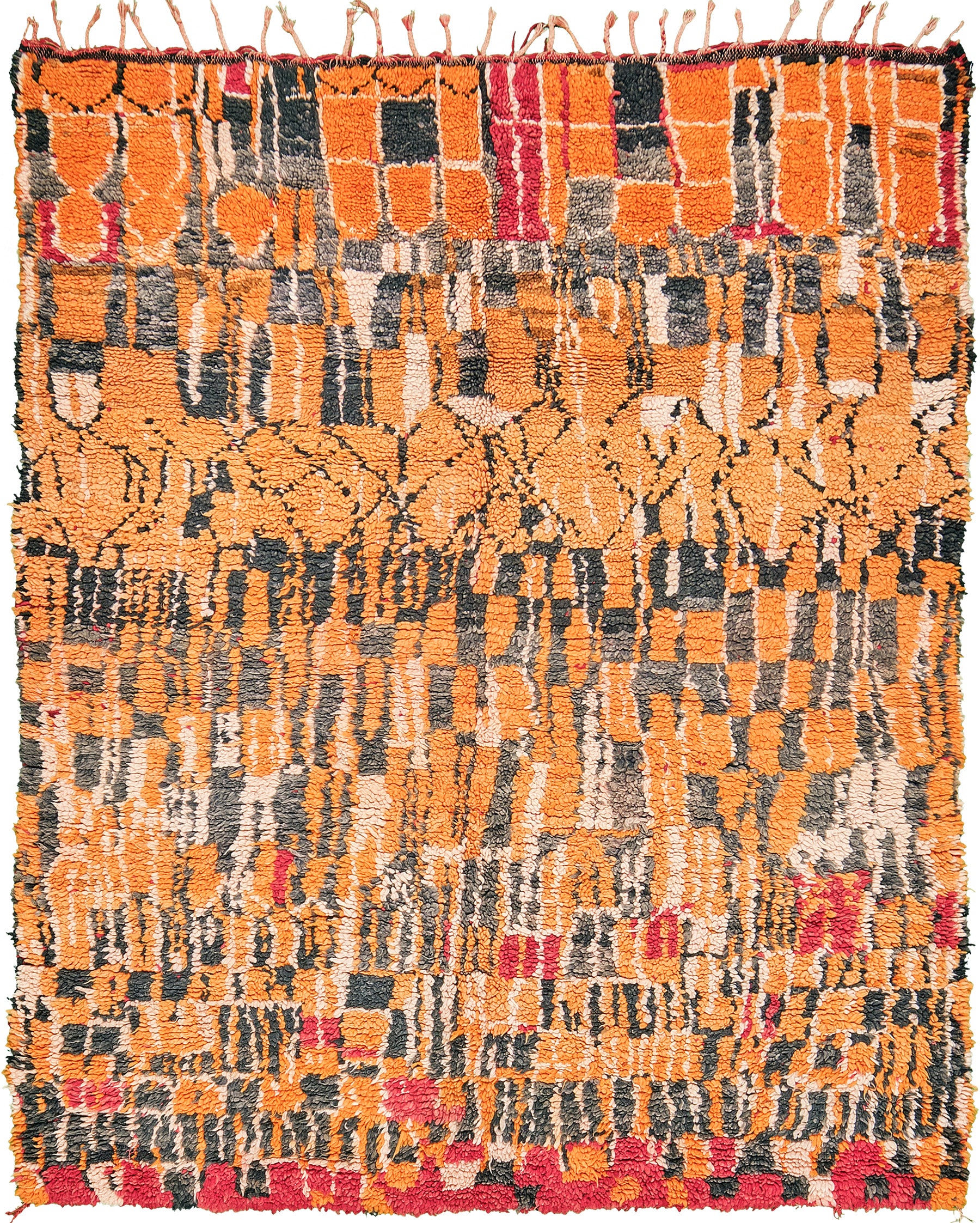 30140 6 5 X 6 10 Vintage Moroccan Beni M Guild Tribe Rug 30140-6-5-x-6-10-vintage-moroccan-beni-m-guild-tribe-rug