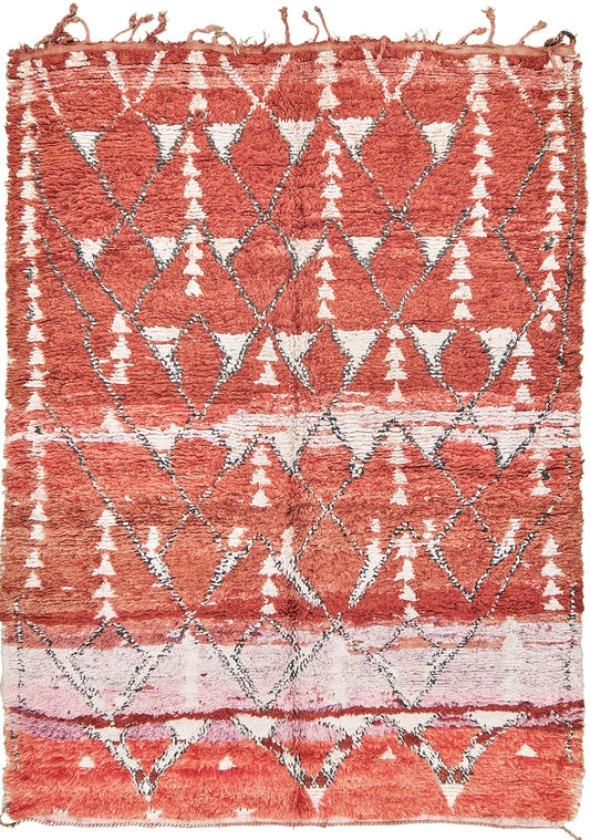 Modern Rug Image 12925 Vintage Moroccan Beni M'Guild Tribe Rug