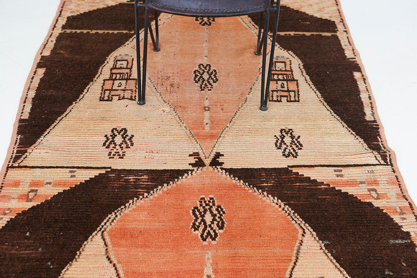 Vintage Moroccan Azilal Tribe Berber Rug