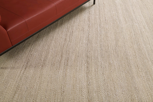 Hemp Sand Flatweave Loam White Shell