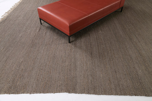 Hemp Sand Flatweave Loam Gray Horse