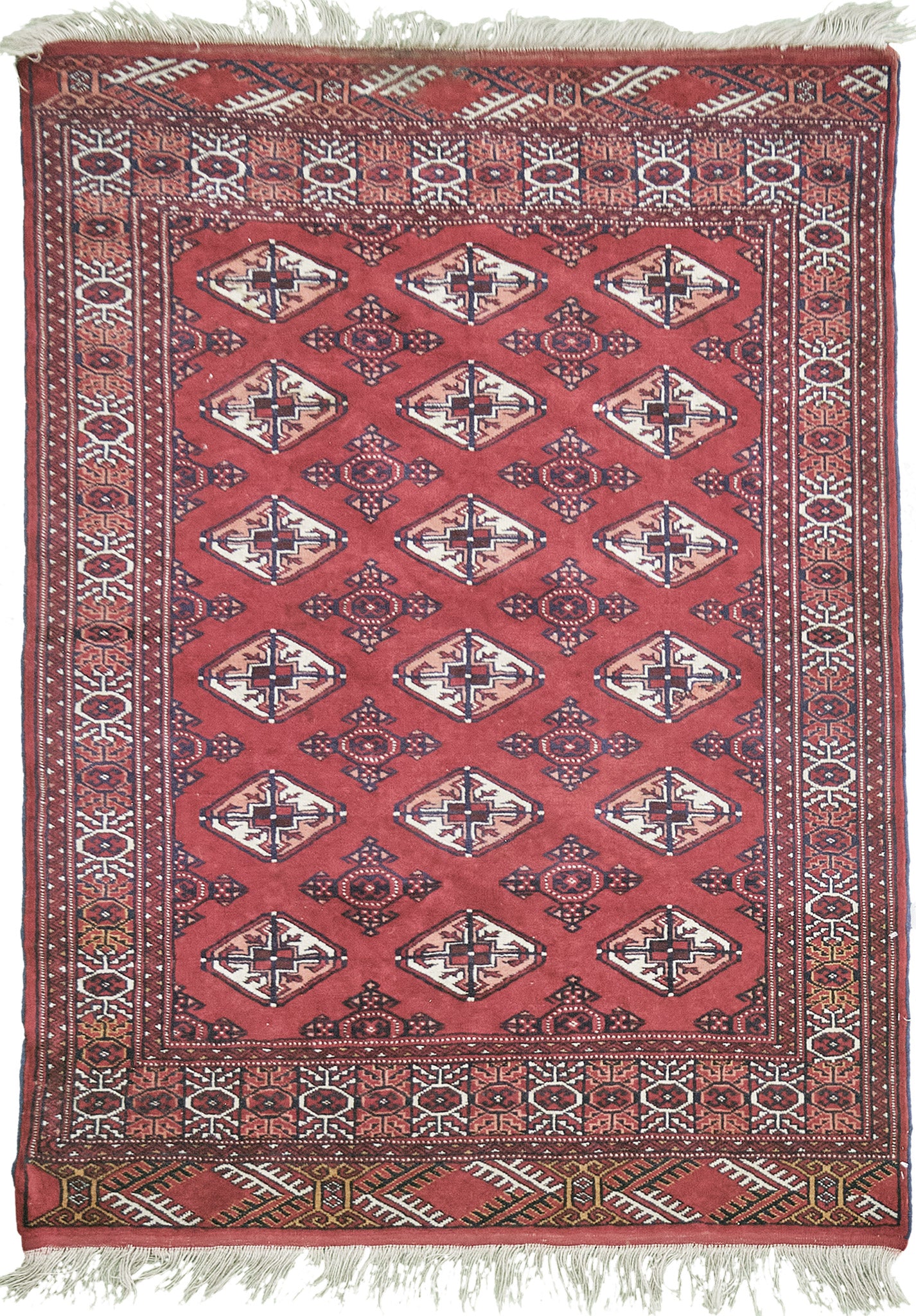 Persian Rug 4338 Vintage Persian Turkoman 30379