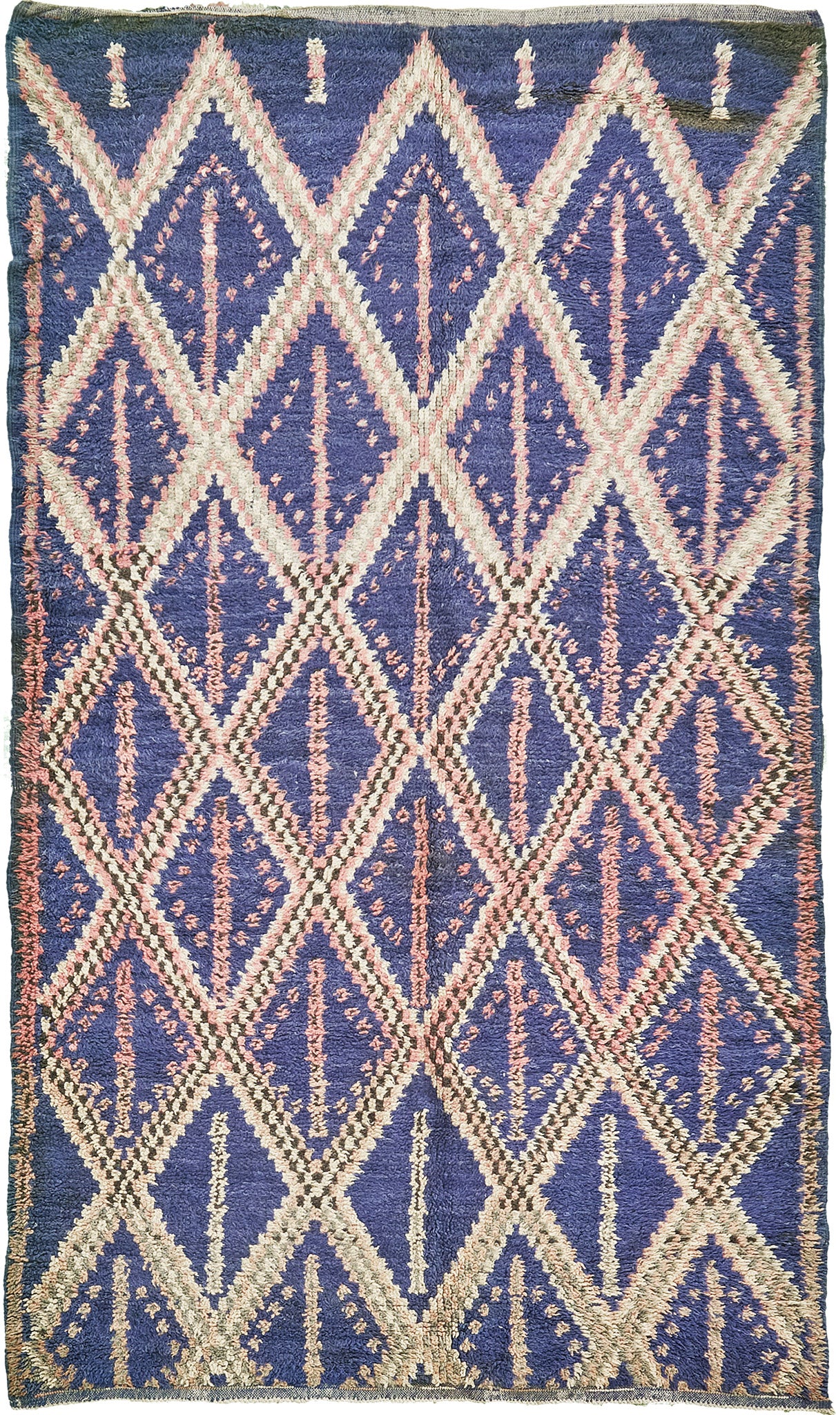 Modern Rug Image 13497 Vintage Moroccan Ourain Tribe Rug