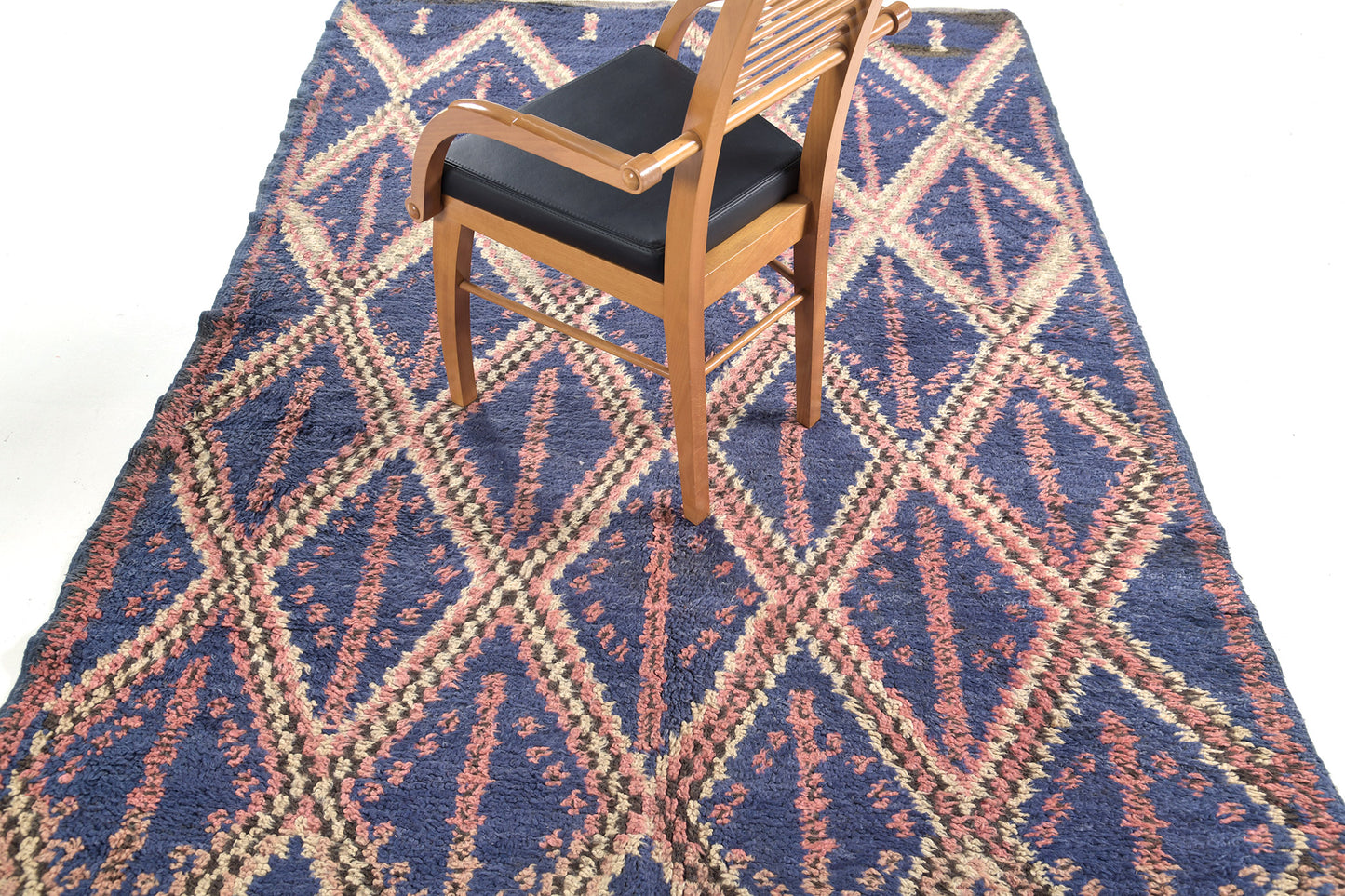 Modern Rug Image 13499 Vintage Moroccan Ourain Tribe Rug