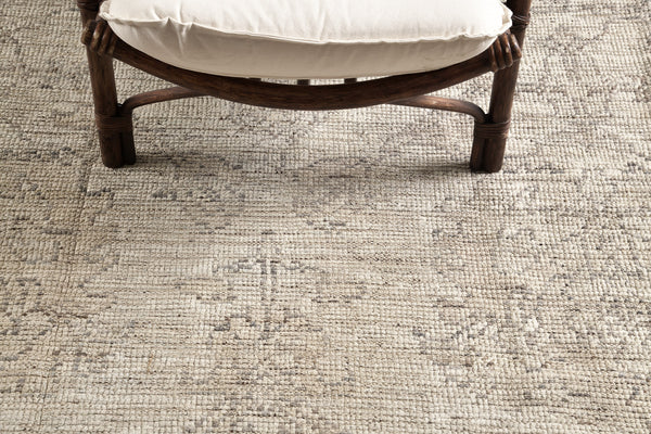Oushak Revival, Seasons - close-up of weave texture and pile [#15]