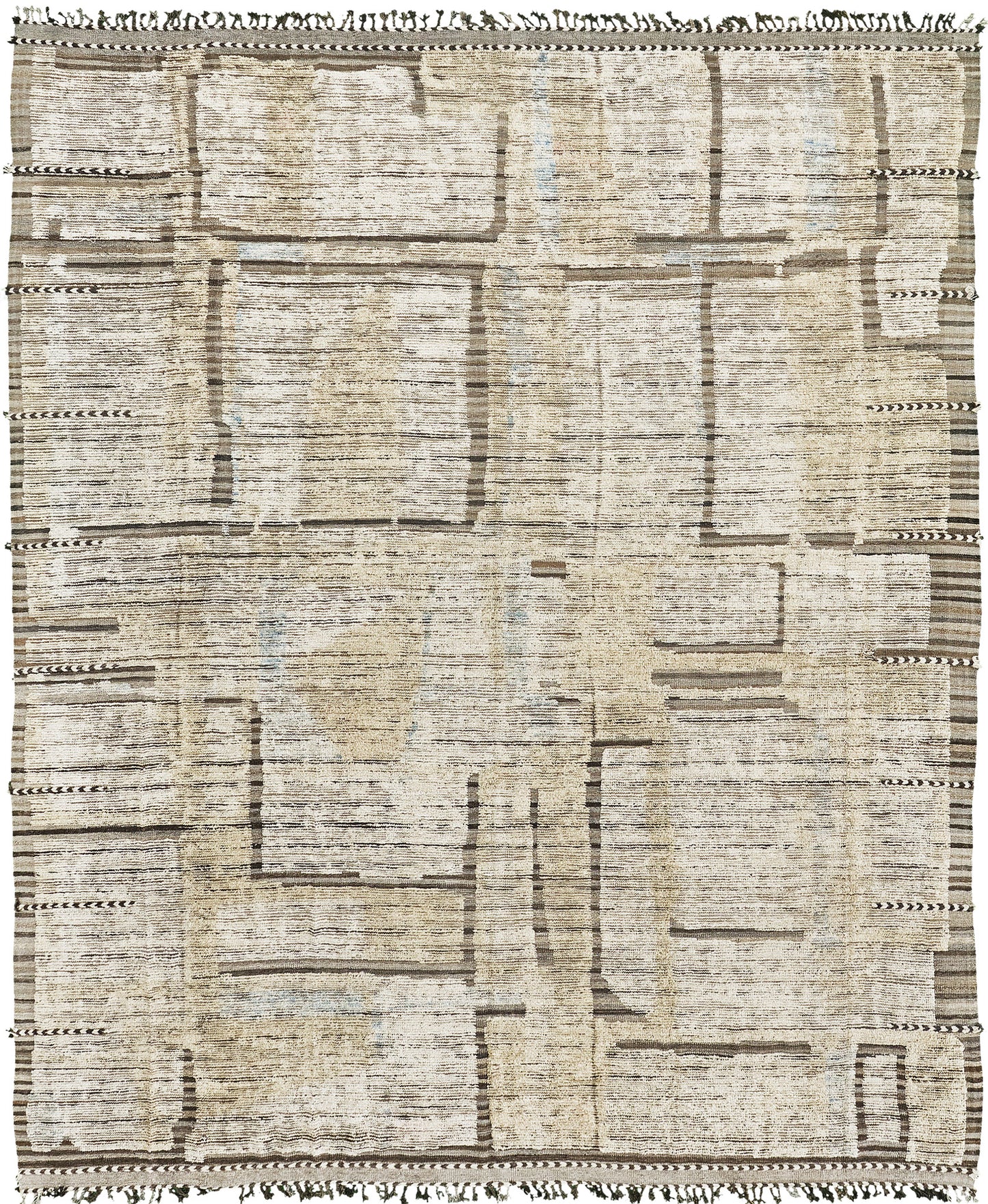 Modern Rug Image 3599 Aziza, Atlas Collection, Seasons