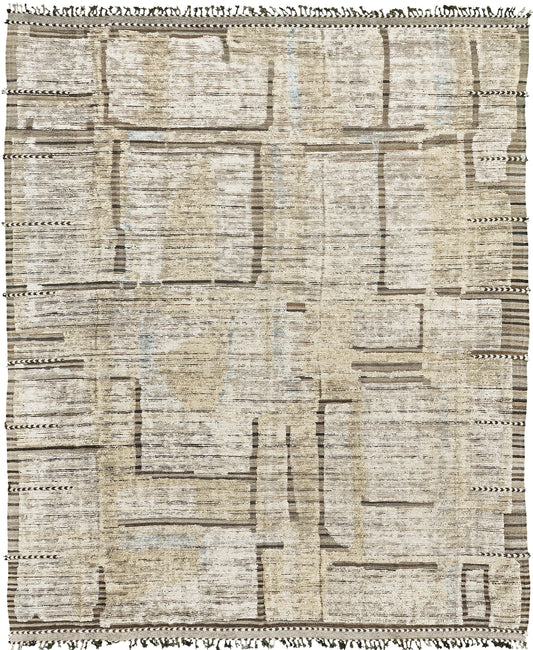 Modern Rug Image 3599 Aziza, Atlas Collection, Seasons
