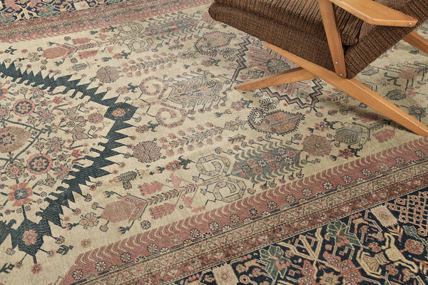 Persian Rug 480 Antique Persian Farahan 30753