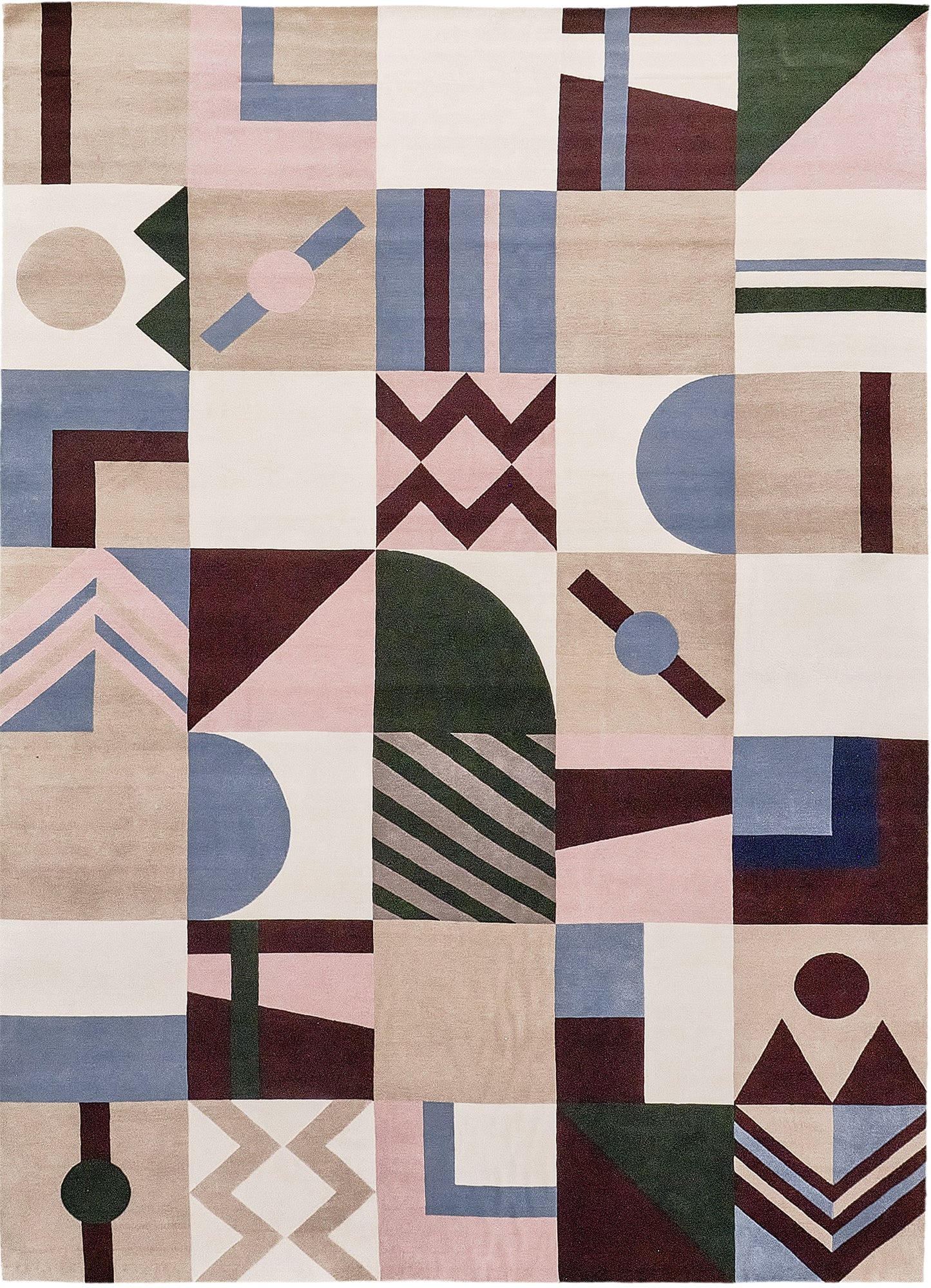 Modern Rug Image 9197 Pazzo, Baci Collection by Citizen Artist