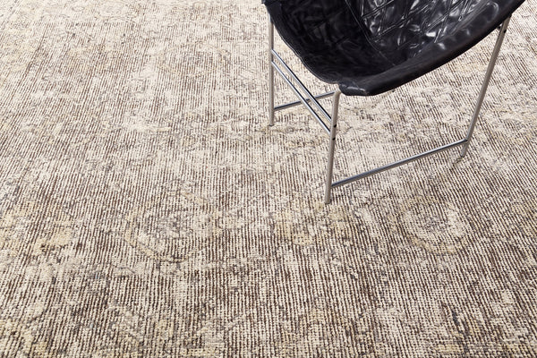 Bakhshayesh, Domicile Collection - close-up of weave texture and pile [#1]