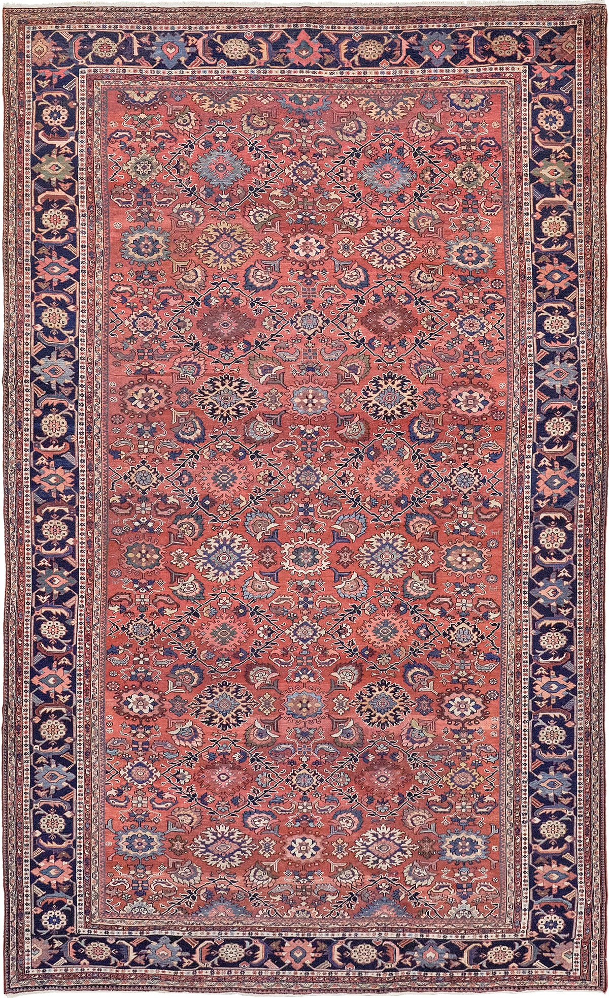 Antique Zigler Mahal - one-of-a-kind handmade area rug