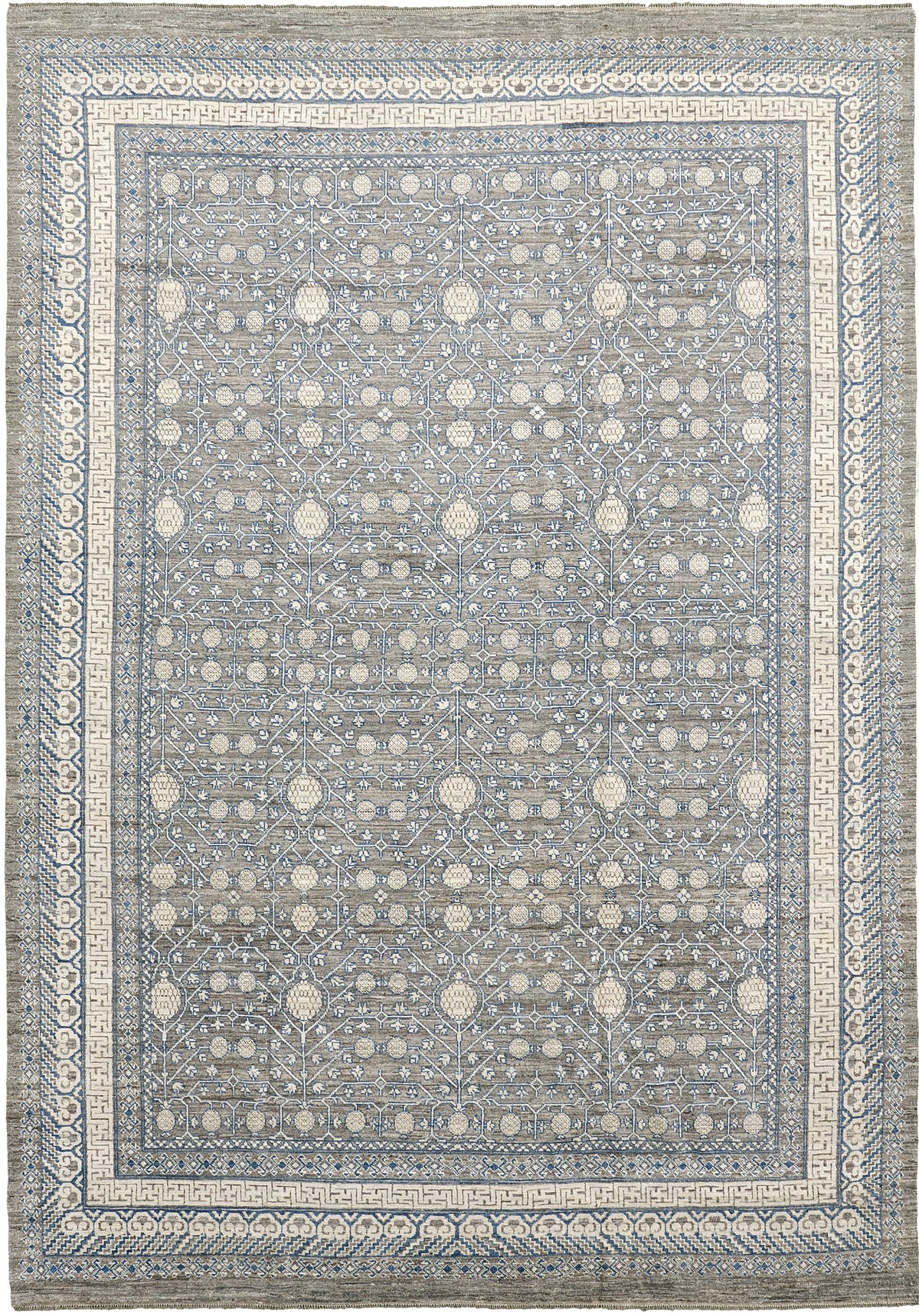 Natural Dye Khotan Revival - East Turkestan Khotan - one-of-a-kind handmade area rug