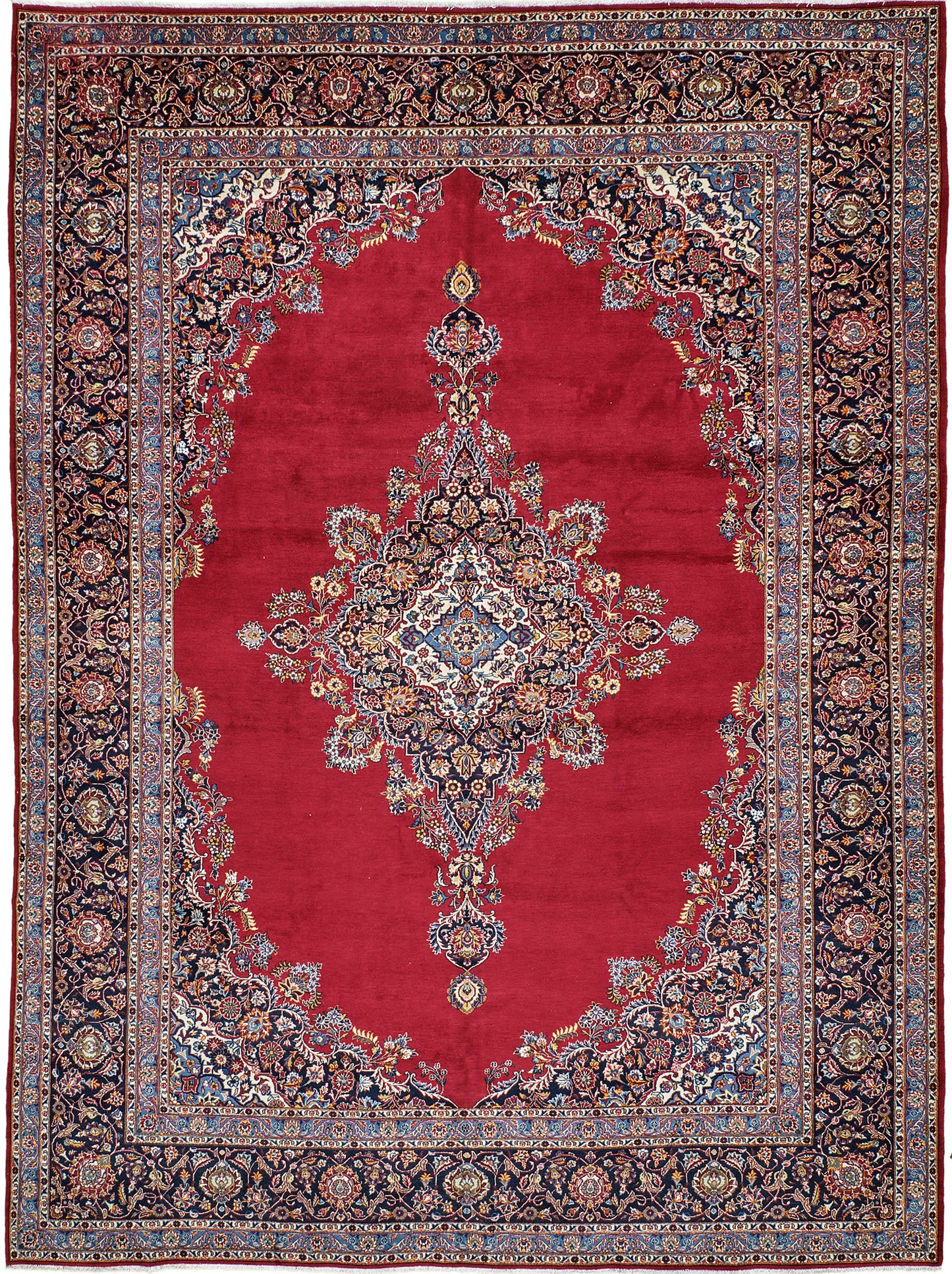 Vintage Persian Kashan 53338
