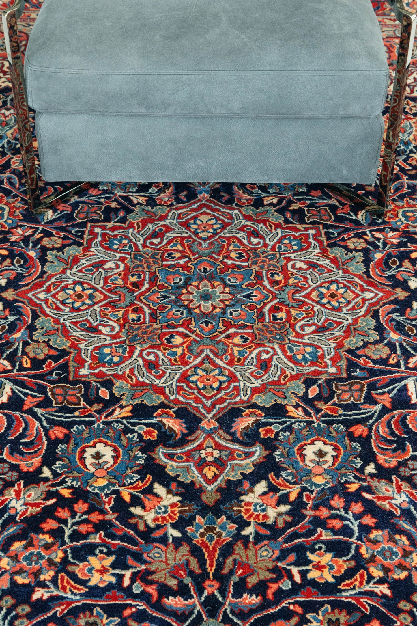 Persian Rug 3900 Vintage Persian Mahal Rug 53564