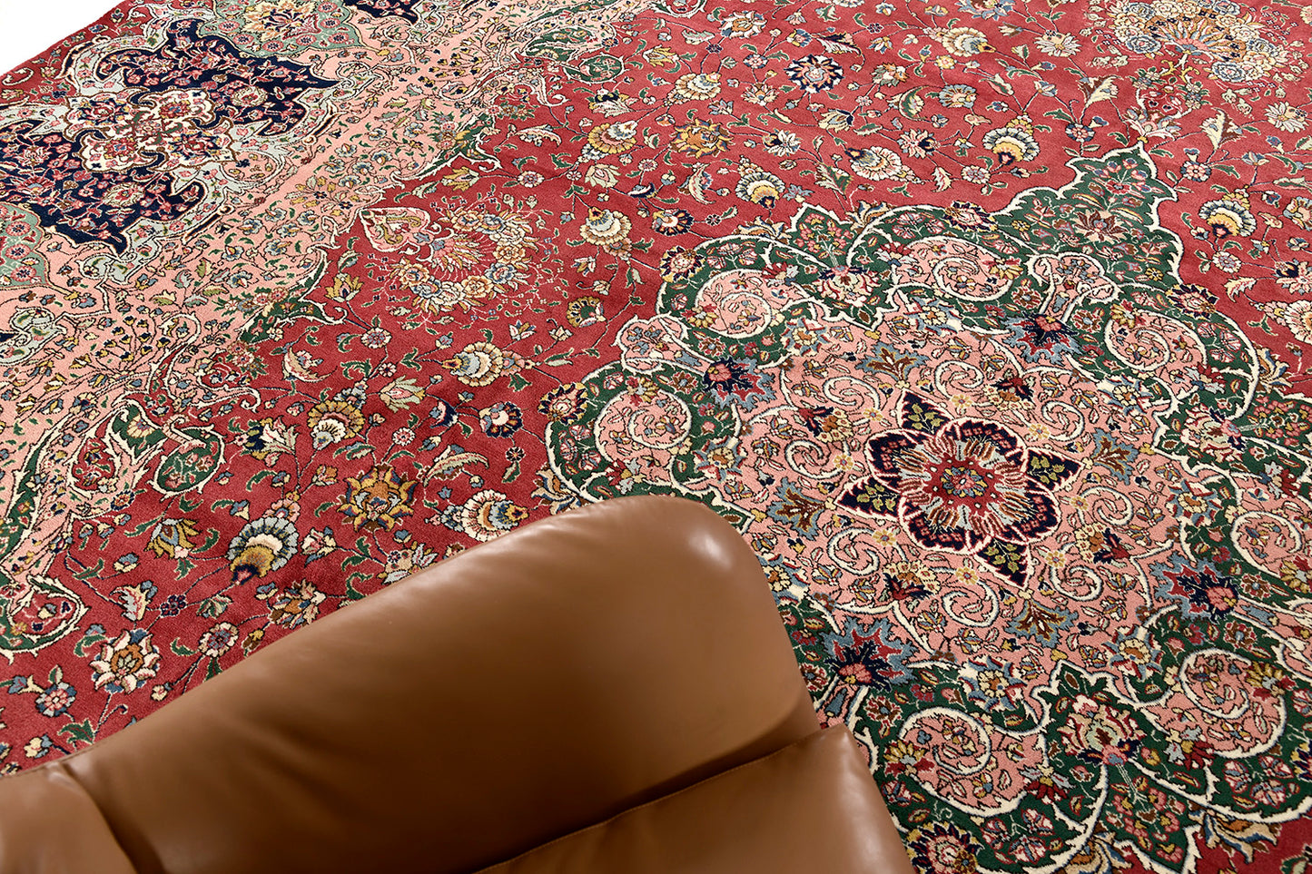 Vintage Persian Tabriz 53755